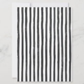 Baby is Brewing bow Coffee Espresso Baby Shower Einladung (Rückseite)