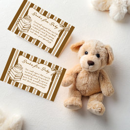 Baby is brewing coffee baby shower books for baby begleitkarte