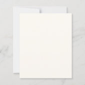 Baby is Brewing coffee Baby Shower invitation (Rückseite)