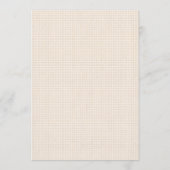 Baby is Brewing Coffee Clothesline Baby Shower Einladung (Rückseite)