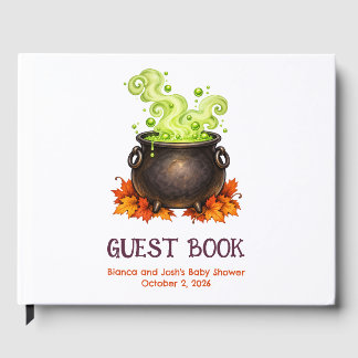 Baby is Brewing Halloween Shower Gästebuch