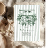  baby is brewing Home cafe themed BABY Shower Einladung