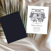 baby is brewing Home cafe themed BABY Shower Einladung