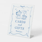 Baby Is Brewing Karten und Geschenke Schild (Vorderseite)