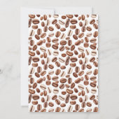 Baby is Brewing Neutral Baby Shower Invitation Einladung (Rückseite)