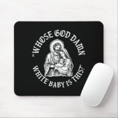 Baby Is This Christian Nativity Parody Mousepad (Mit Mouse)