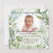 Baby ist 1. Geburtstag, schauen Sie mich an..., (Vorderseite)