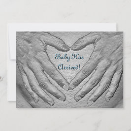 Baby ist angekommen karte