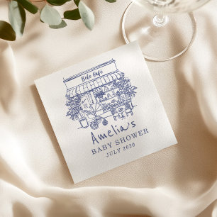 Baby ist auf dem Weg Home-Cafe-Thema BABY-Shower Serviette