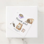 Baby ist Break Coffee Vielen Dank Geschenkanhänger (Beispiel)