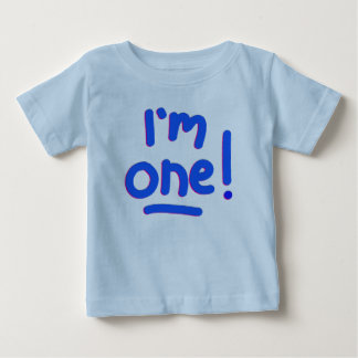 BABY IST DER ERSTE GEBURTSTAG - "ICH BIN EINER!" T-SHIRT