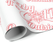 Baby ist draußen kalt geschenkpapier (Rolleneckpunkt)