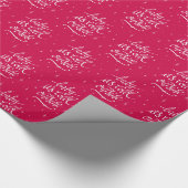 Baby ist es kalte Außenseite Geschenkpapier (Ecke)