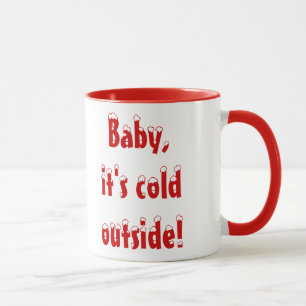 Baby, ist es kalte äußere Tasse