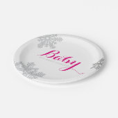 Baby ist es kalter äußerer Teller (Schrägansicht)