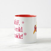 Baby ist es kaltes äußeres Huhn Tasse (Zentrum)