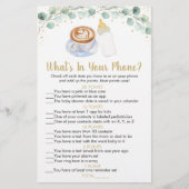 Baby ist Kaffee brauen, was in Ihrem Handyspiel is (Vorderseite)