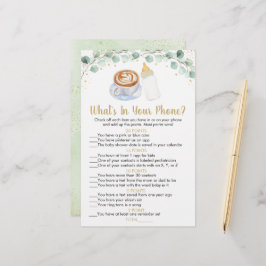 Baby ist Kaffee brauen, was in Ihrem Handyspiel is