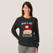 Baby It s Christmas On The Inside Cute Christmas B T-Shirt (Vorne ganz)