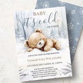 Baby It’s Cold Outside Baby Shower Invitation Einladung