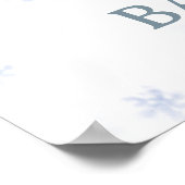 Baby, It’s Cold Outside Winter Woodland Poster (Ecke)