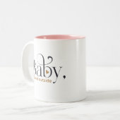 Baby, It’s Cold Outside Zweifarbige Tasse (Vorderseite Links)