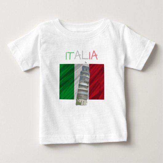 Baby-Italien-T - Shirt (Vorderseite)