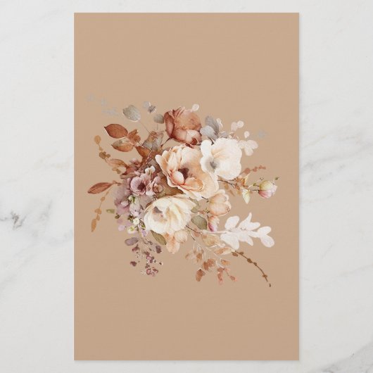 Baby Item Game Baby in Bloom Baby Dusche (Rückseite)