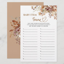 Baby Item Game Baby in Bloom Baby Dusche