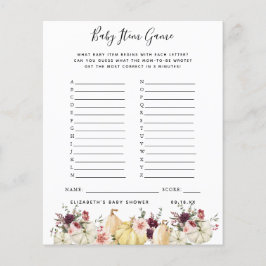 Baby Item Game | Baby Showspiel