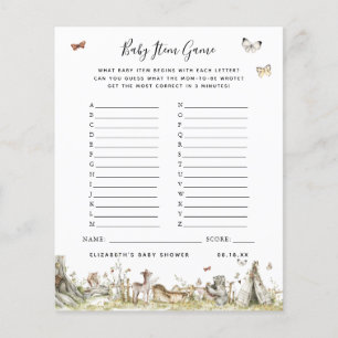 Baby Item Game Baby Showspiel