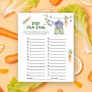 Baby Item Game. Veggie Baby Showspiel