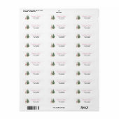 Baby It's Cold Outside Address Labels (Vorne)