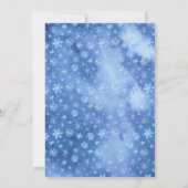 Baby It's Cold Outside Arctic Animals Baby Shower Einladung (Rückseite)