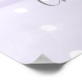 Baby It's Cold Outside Baby Dusche Begrüßungszeich Poster (Ecke)