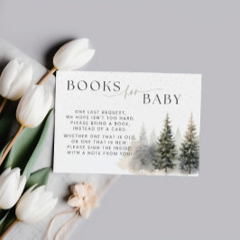 Baby It's Cold Outside Baby Dusche Buchanfrage Mitteilungskarte