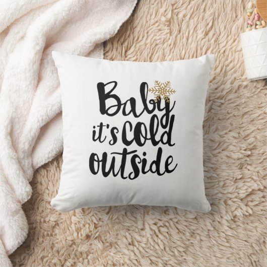 *BABY IT'S COLD OUTSIDE*&*BEHALT ME WARM* PILLOW KISSEN (Decke)