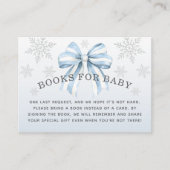 Baby It's Cold Outside Blue Books for Baby Begleitkarte (Vorderseite)