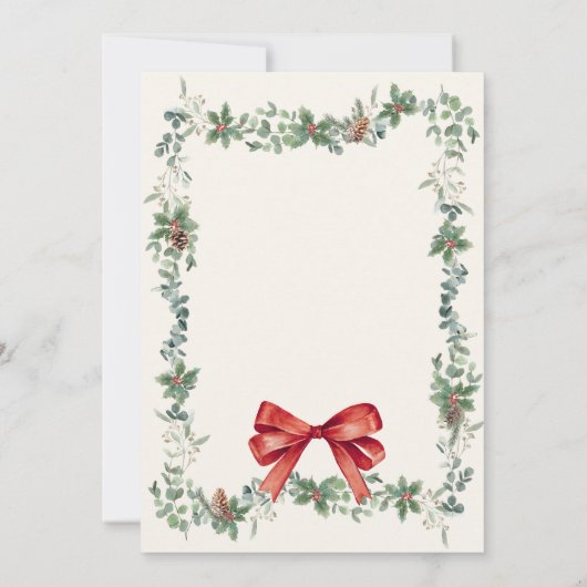 Baby It's Cold Outside Christmas Baby Shower Einladung (Rückseite)