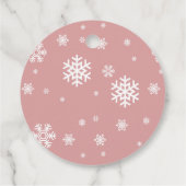 Baby It's Cold Outside Fevor Tag Geschenkanhänger (Rückseite)