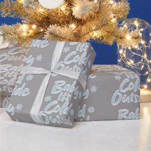 Baby It's Cold Outside Frozen Weihnachten Reich Gr Geschenkpapier