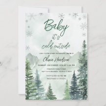 Baby its cold outside Gender neutral baby shower