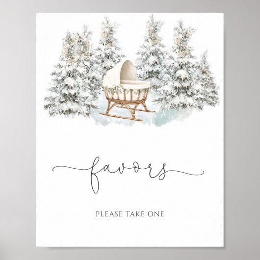 Baby It's Cold Outside Geschenke Poster (Vorne)
