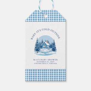 Baby It's Cold Outside Gift Tag Geschenkanhänger