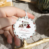 Baby its Cold Outside Girl Baby Dusche Vielen Dank Geschenkanhänger