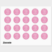Baby It's Cold Outside Girls Baby Shower Sticker (Blatt)