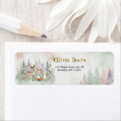 Baby It's Cold Outside Modern Winter Woodland (Insitu)