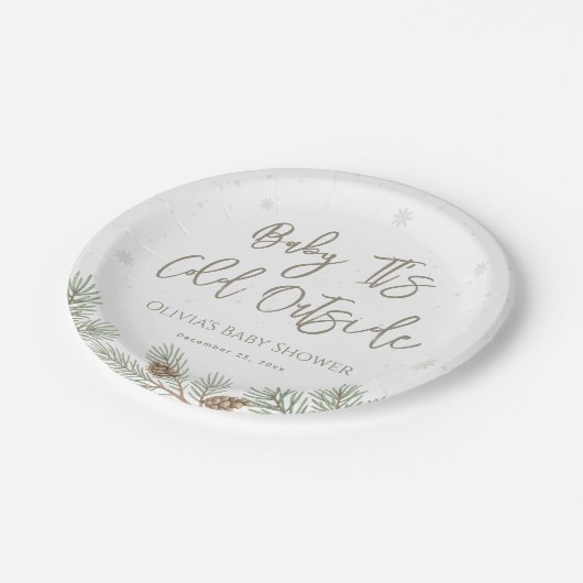 Baby It's Cold Outside Paper Teller (Schrägansicht)