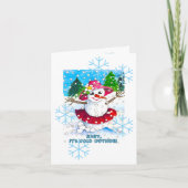 Baby It's Cold Outside! Party Supplies Einladung (Vorderseite)