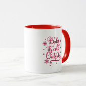 Baby its Cold Outside Personalisiert Tasse (VorderseiteRechts)